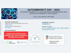 Autoimmunity Day, solo en formato telemático