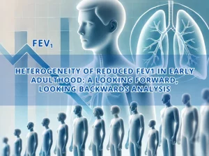 Heterogeneity of reduced FEV1 in early adulthood